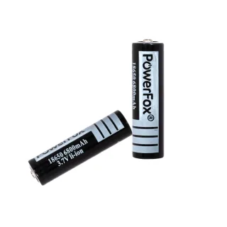 Batteries PowerFox 18650 rechargeables pour pointeur laser