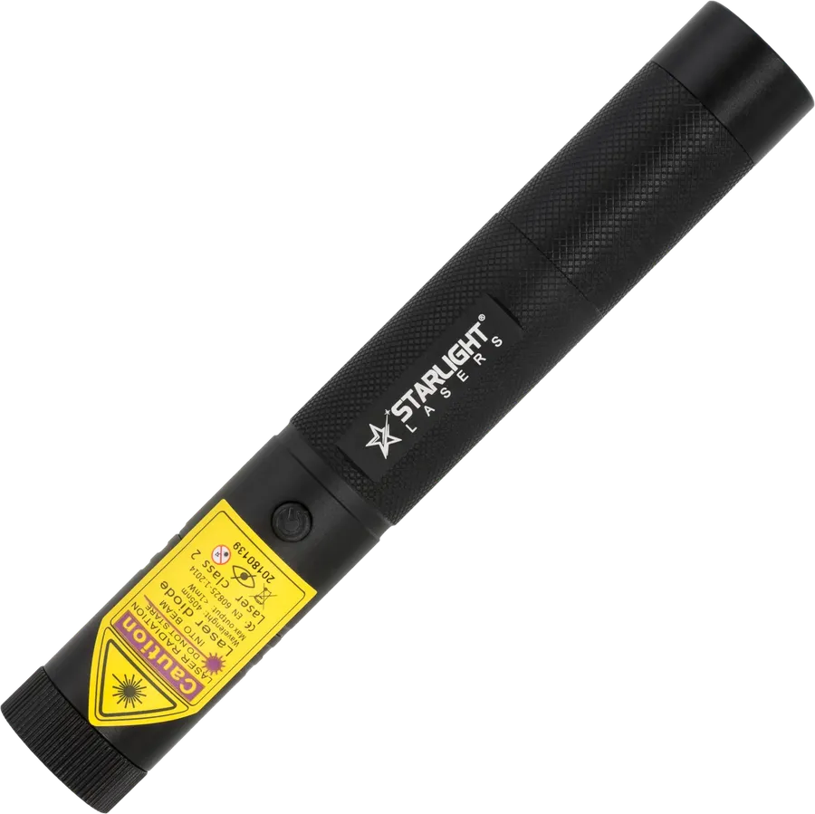 Pointeur laser violet V1 Pro 405 nm rechargeable en aluminium
