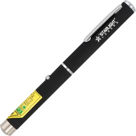 Stylo laser vert X1 avec clip, pointeur laser à piles AAA