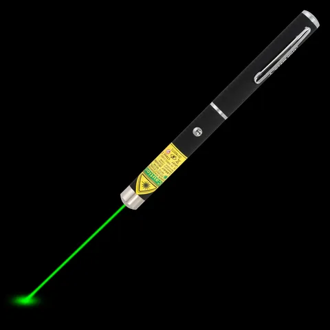 Stylo laser vert X1 avec faisceau laser visible dans l’obscurité