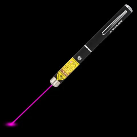 Stylo laser violet Z1 avec faisceau laser visible dans l’obscurité